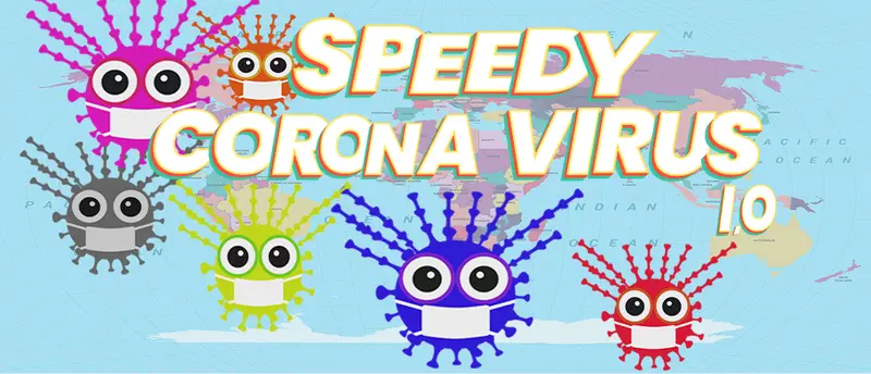 Speedy Corona Virus.IO لعبة أونلاين مجانية لمحاربة الفيروسات السريعة
