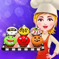 Spooky Cupcakes Spiel – Halloween Backspiel kostenlos online spielen