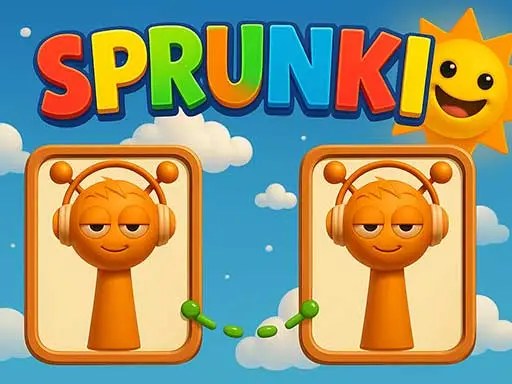 Sprunki Link Oyna - Ücretsiz Bulmaca ve Eşleştirme Oyunu