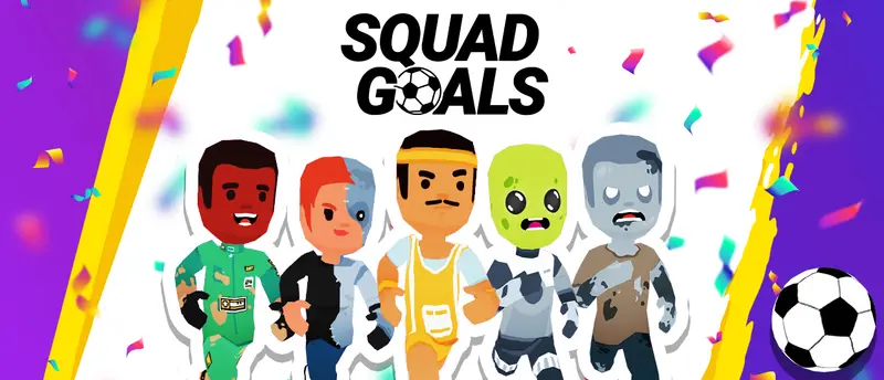 Squad Goals: サッカー3D - 無料で遊べるスポーツゲーム