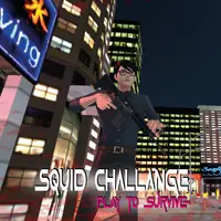 Squid Challenge: Juego de supervivencia y disparos online gratis