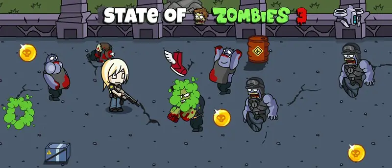 State of Zombies 3 لعبة قتال الزومبي مجاناً عبر الإنترنت