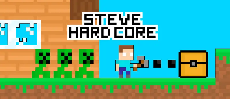 Steve Hardcore - Macera ve Hayatta Kalma Oyunu