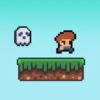 Steve on the platform|無料で遊べるアドベンチャープラットフォームゲーム