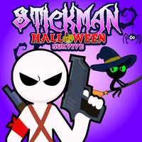 Stickman Halloween Survive - Jeu d'Aventure et Tir en ligne gratuit