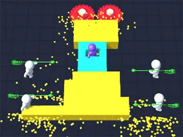 Stickman Saw 3D Ücretsiz Oyna - Renkli Testere Oyunu