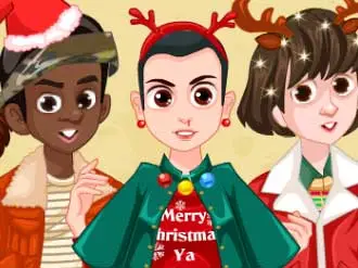 Stranger Things Fiesta de Navidad - Juego de vestir gratis