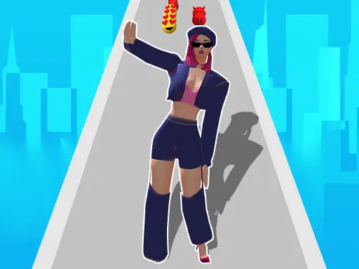 Streamer Rush - Jeu de course décontracté et mode en ligne