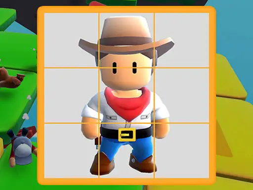 Stumble Boys Sliding Puzzle - Jeu de Puzzle en Ligne Gratuit