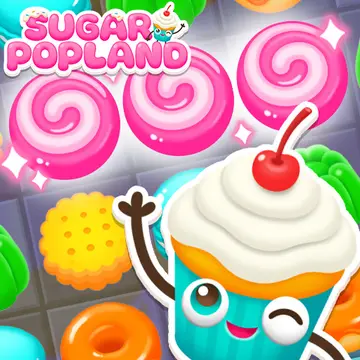 SUGAR POP LAND - Jeu Match 3 gratuit en ligne