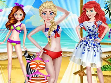 Summer Beach Outfits - Juego de vestir para chicas y moda playa