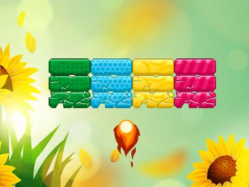 Summer Brick Out - Jeu d'arcade gratuit en ligne
