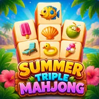 Summer Triple Mahjong - Juega en línea y gratis