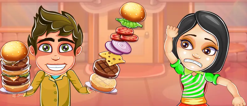 Super Burger 2 - Jeu de Cuisine et Simulation de Restaurant Gratuit