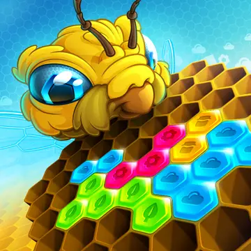 Super Hexbee Merger - Juego de Puzzle Gratis en Línea