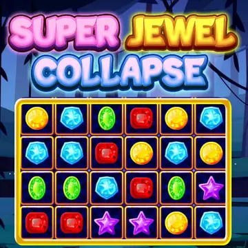 Super Jewel Collapse Ücretsiz Oyna - Bulmaca ve Blok Patlatma Oyunu