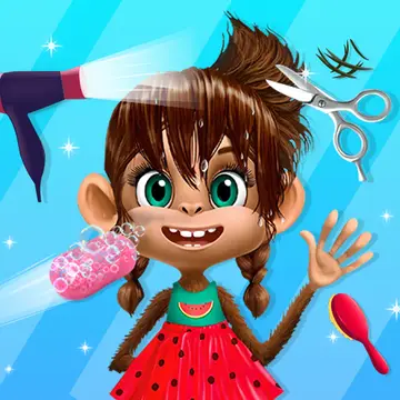 Super Star Animal Salon - Play Game for Kids & Girls