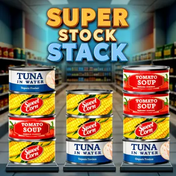 Super Stock Stack لعبة ترتيب علب الطعام مجانًا - ألعب الآن