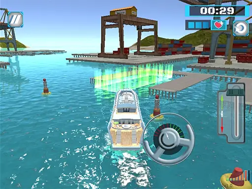 Super Yacht Parking Oyna - Lüks Yat Park Etme Oyunu