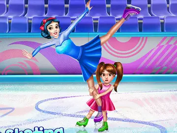 Susie Goes Skating - Eiskunstlauf Spiel für Kinder kostenlos