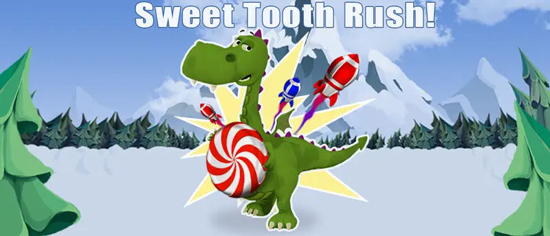 Sweet Tooth Rush - オンライン無料アクションゲームで遊ぼう