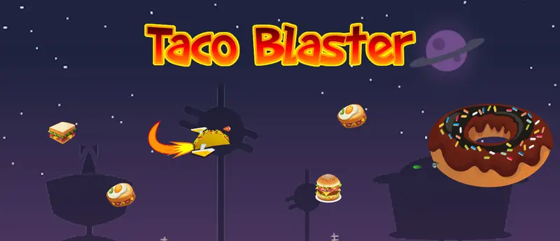 Taco Blaster - Jeu de tir side-scroller gratuit en ligne