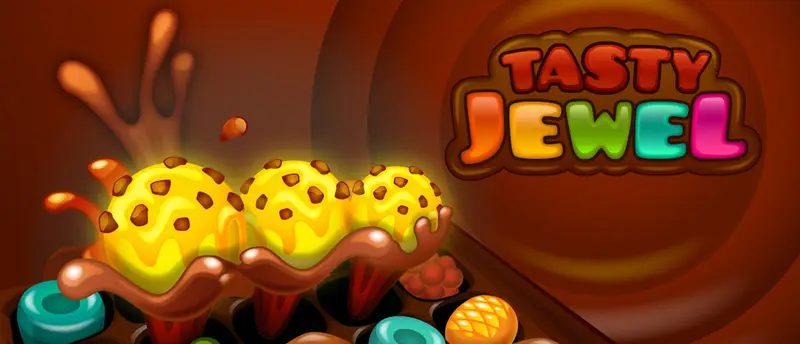Tasty Jewel - Juego de Match-3 gratis para jugar en línea