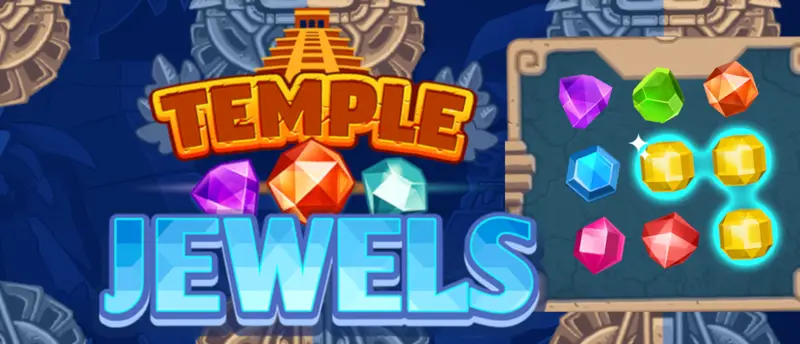 Temple Jewels パズルゲーム - オンラインで無料プレイ