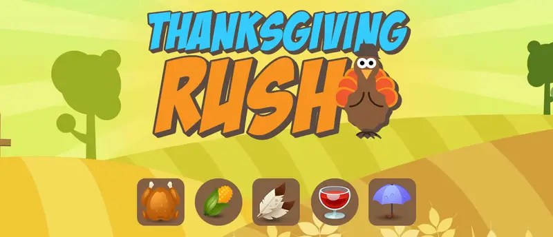 Thanksgiving Rush Match-3 Puzzle Game - Play Free Online