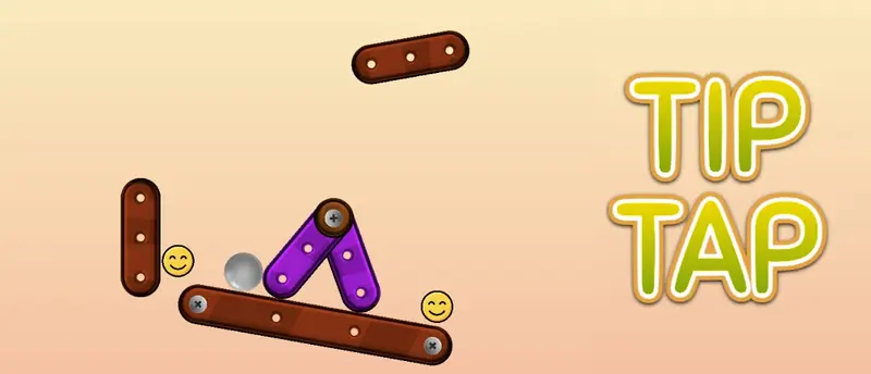 Tip Tap！無料で遊べる物理パズルゲーム - オンラインゲーム