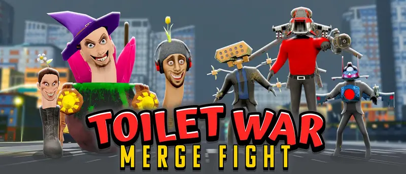 Toilet War: Merge Skibidi - Jogue Online e Grátis