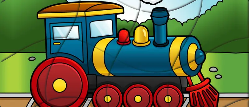Transport Wavy Jigsaw