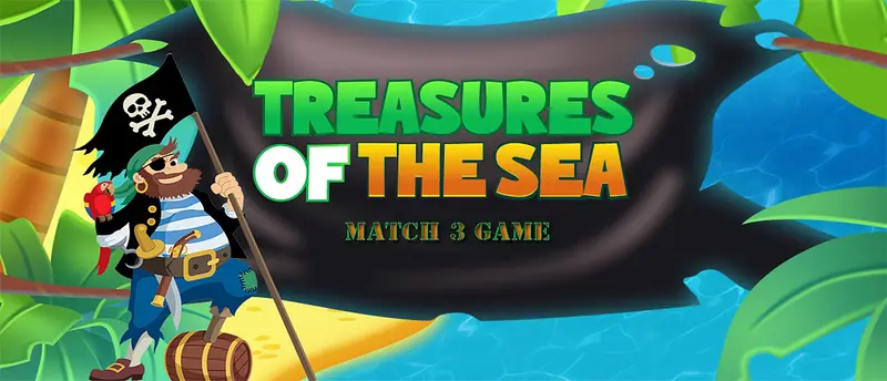 Treasures of The Sea - Ücretsiz Eşleştirme Oyunu Oyna