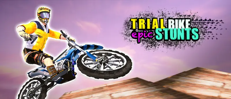 Trial Bike Epic Stunts - Jogue jogo de manobras de moto