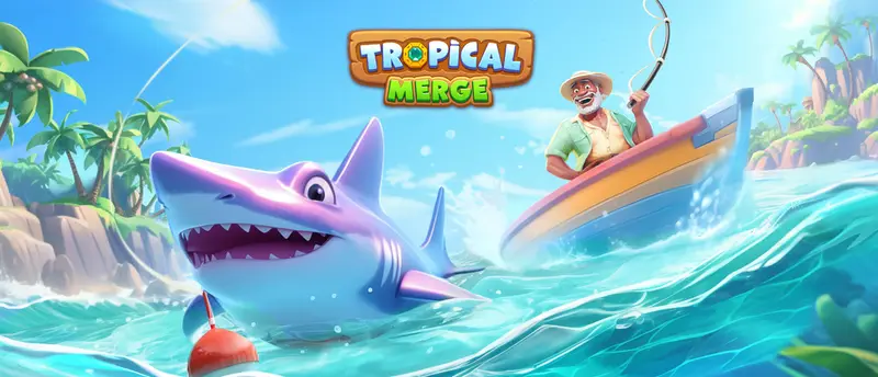 Tropical Merge لعبة دمج المزرعة المجانية للعب عبر الإنترنت