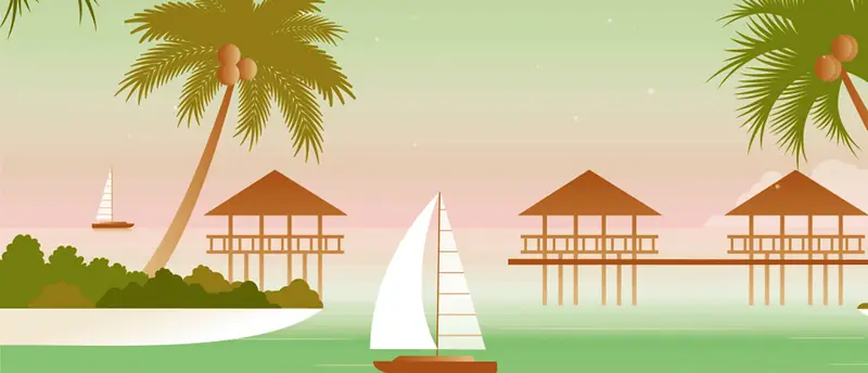 Tropical Paradise Difference - Jeu de Différences pour Enfants Gratuit