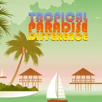 Tropical Paradise Difference - Jeu de Différences pour Enfants Gratuit