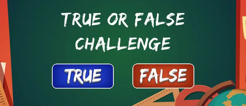 True or False Challenge - Jogo de Trivia Online Grátis