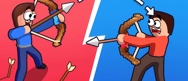 Two Archers: Bow Duel - لعبة إطلاق السهام مجاناً على الإنترنت