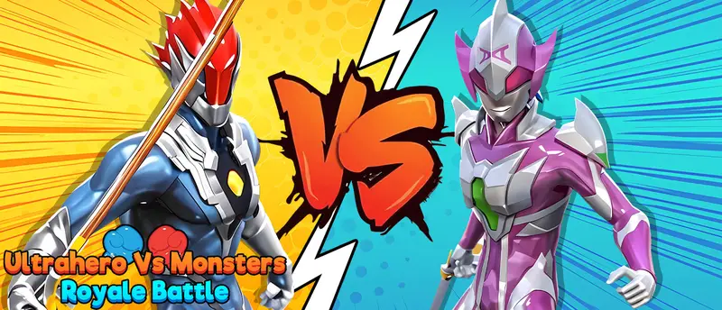 Ultrahero Vs Monsters Royale Battle لعبة قتال أونلاين مجاناً