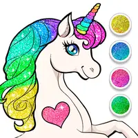 Unicorn Dress Up Coloring Book - Jogue Grátis e Offline