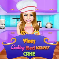 Vincy Cooking Red Velvet Cake Oyna - Ücretsiz Yemek Yapma Oyunu