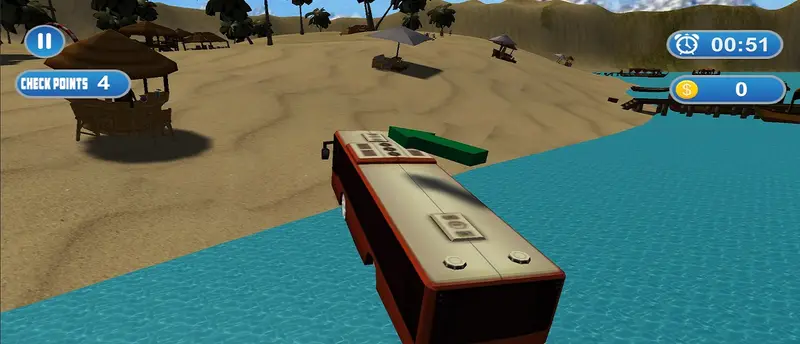 Water Bus Island Simulator 無料で遊べる島のバス運転シミュレーションゲーム