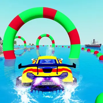 Water Car Stunt Racing – Kostenloses Wasser Auto Spiel online spielen