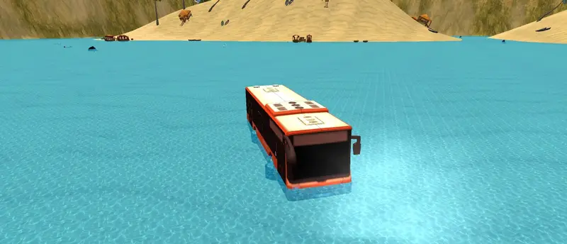 Water Surfer Bus 無料で遊べるカジュアルバスゲーム
