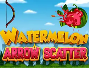 Watermelon Arrow Scatter ゲーム - 無料で遊べるシューティングゲーム