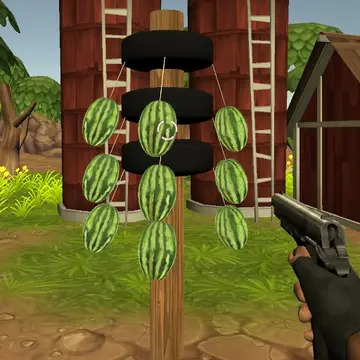 Watermelon Shooter 無料で遊べるシューティングゲーム