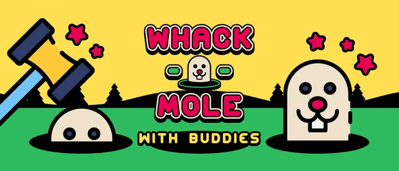 Whack A Mole com Amigos - Jogo Online Gratuito