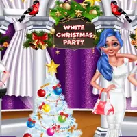 White Christmas Party - Jeu de décoration et maquillage pour Noël