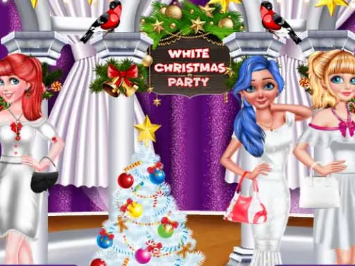 White Christmas Party – Weihnachtsdekoration & Mode Spiel für Kinder